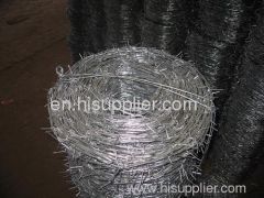 Electrol Galvanized Barbed Wire(Factory)