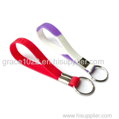 silicone keychain