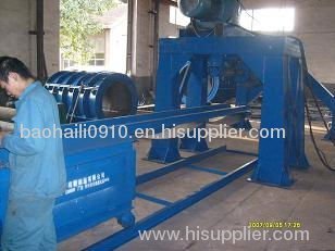 Cement pipe making machine of Roller Suspention Technology