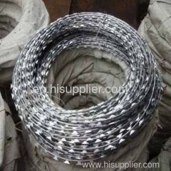 Electrol Galvanized Razor Barbed Wire