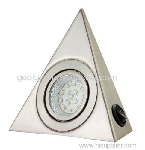 Triangle Steel Led Cabinet light