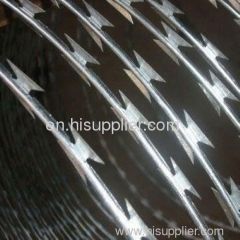 Stainless steel razor barbed wire