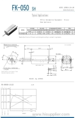 Carbon-brush micro dc motors