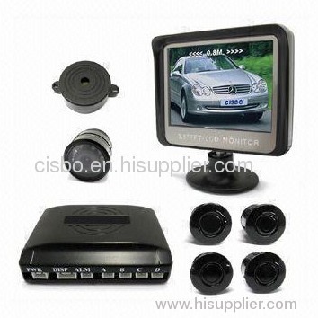 Video Parking Sensor with 2.5-inch TFT LCD Screen and 0.4 to 2.0m Detecting Distance