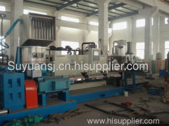 wood plastic granulator