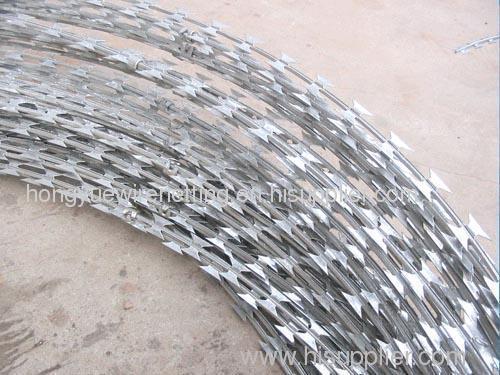 stainless steel razor barbed wire meshes