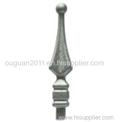 wrought iron fence accessories