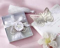 Butterfly bookmark wedding favor