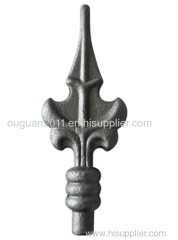 Elegant forged spear point