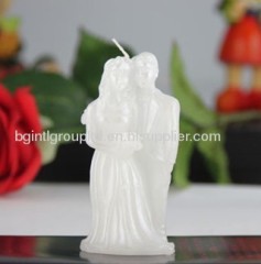 Romantic Lovers candle wedding favor