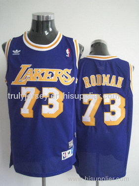 Lakers RODMAN nba jerseys