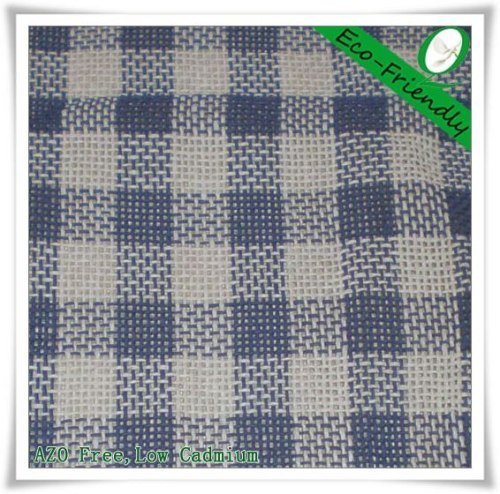 checked paper fabric