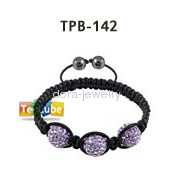 Shamballa swarovski crystal bracelet