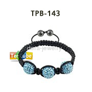 Shamballa swarovski crystal bracelet