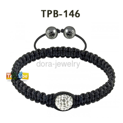 Shamballa swarovski crystal bracelet