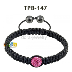 Shamballa swarovski crystal bracelet