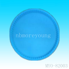 Round shape silicone cake mold