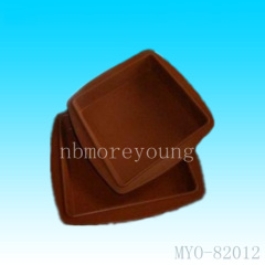 small square basin silicone cake model