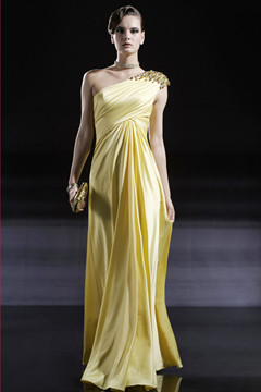 sell long yellow evening dresses,strapless long beading evening dresses