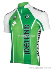 Team ireland short bicycle tops
