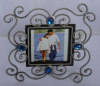 metal glass photo frame