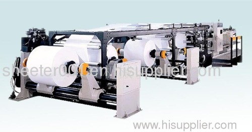 paper and board sheeting machine
