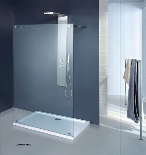 CE approved Frameless shower screen