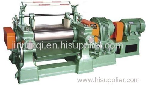 open type rubber crushing mill