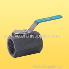 Hexagonal carbon steel ball valve