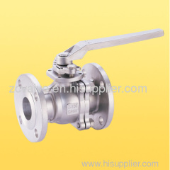 2pc flange ball valve
