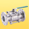 3pc flange ball valve