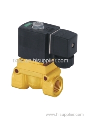 High pressure solenoid valve