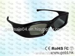 Fashionable USB rechargeable 3d glasses for all TV brand