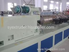 plastic door panel extrusion line