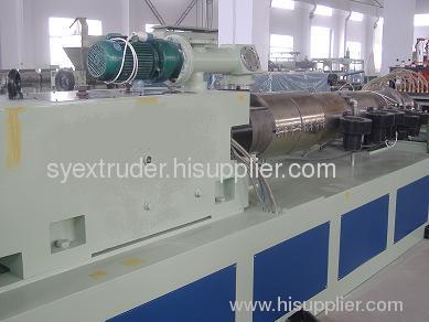 plastic door panel extrusion line