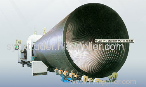 PVC huge calibre pipe production line