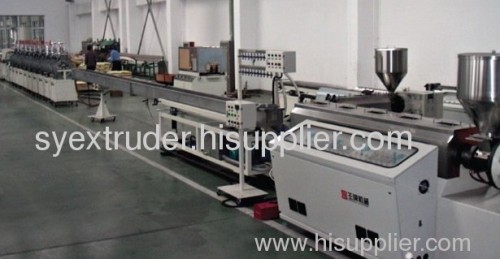 PS foamed profile extrusion line