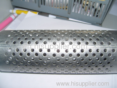 SS304 Round hole Perforated metal mesh