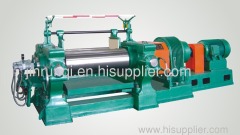 two roll type rubber refining mill