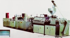 PVC wave board production line