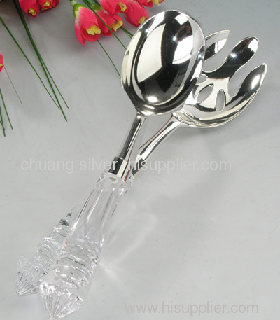 silver plated spoon