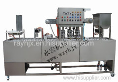 cup washing filling sealing machine