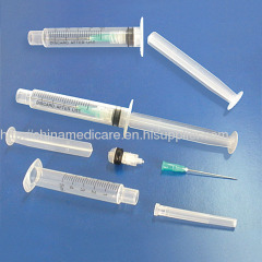 Disposable self-destruction Syringe with needle