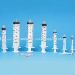 Disposable sterile Syringe with/without needle luer lock