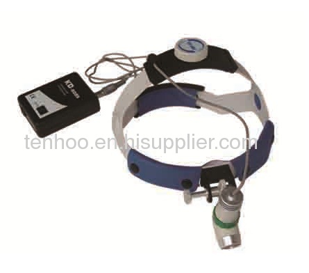 LED Surgical headlamp with rechargeable battery