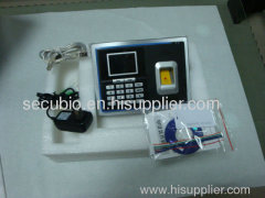 Secubio Isafe100 Fingerprint+card time attendance and access control