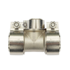 reduced tee brass fittings of clamp styles