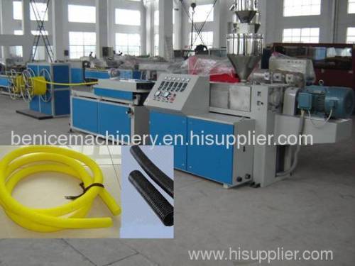 plastic corrugated pipe machines