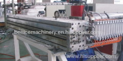 PE hollow grid board extrusion line