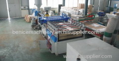 PP hollow grid board extrusion line